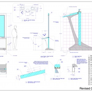 Design Drafting - Center Puck Wall